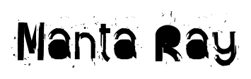 Manta Ray font